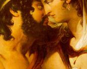 艾达山上的朱庇特和朱诺，细节 - 詹姆斯·巴里